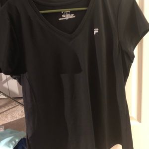 Black Fila Sport XXL Tee